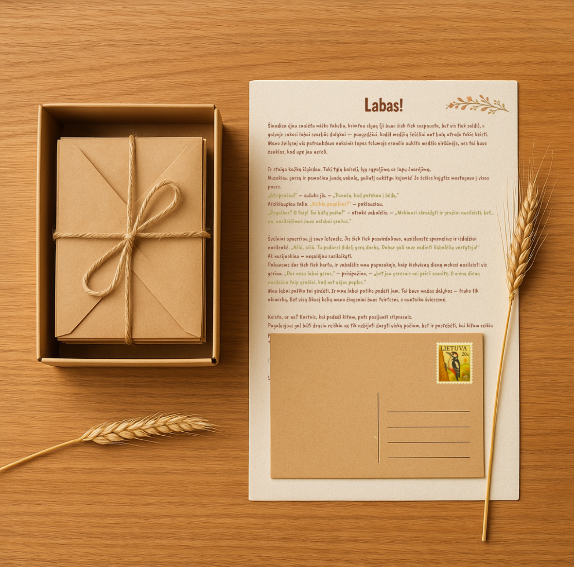 Ypatingas Giliaus laiškų rinkinys