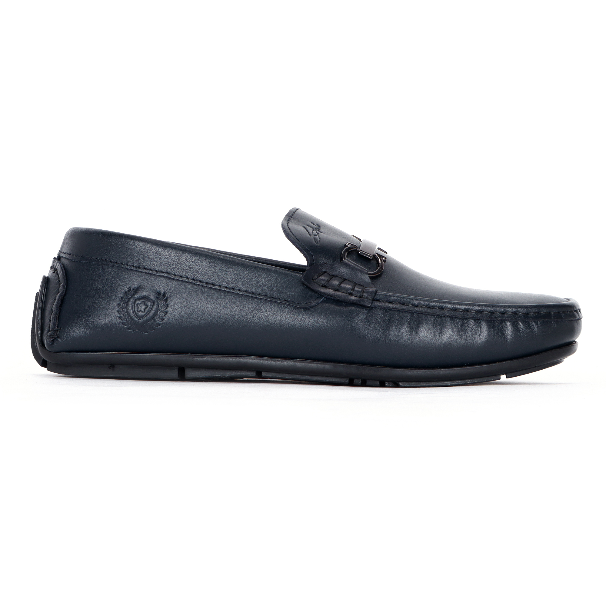 Stargo Stylish Casual Slip-On Leatherette Moccasins with Metal Bit Loafers For Men
