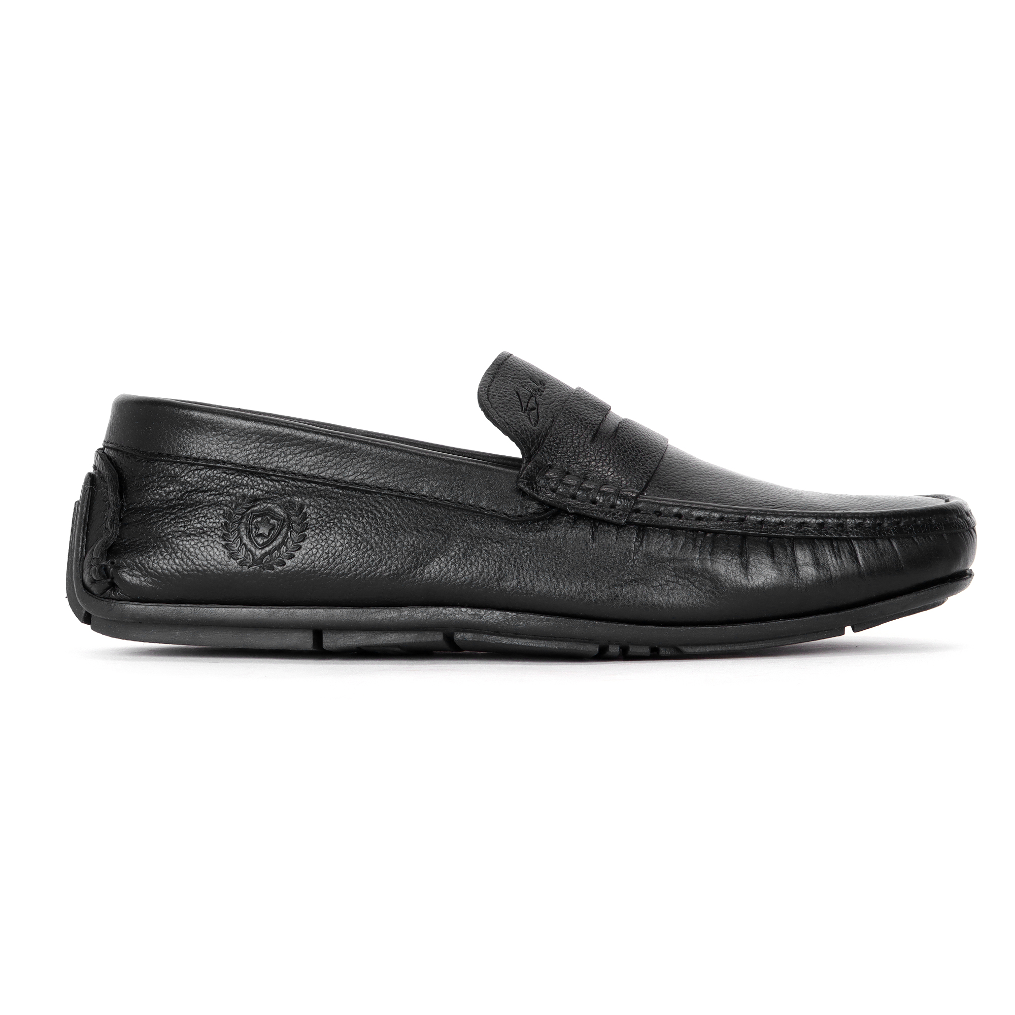Black Leather Loafers