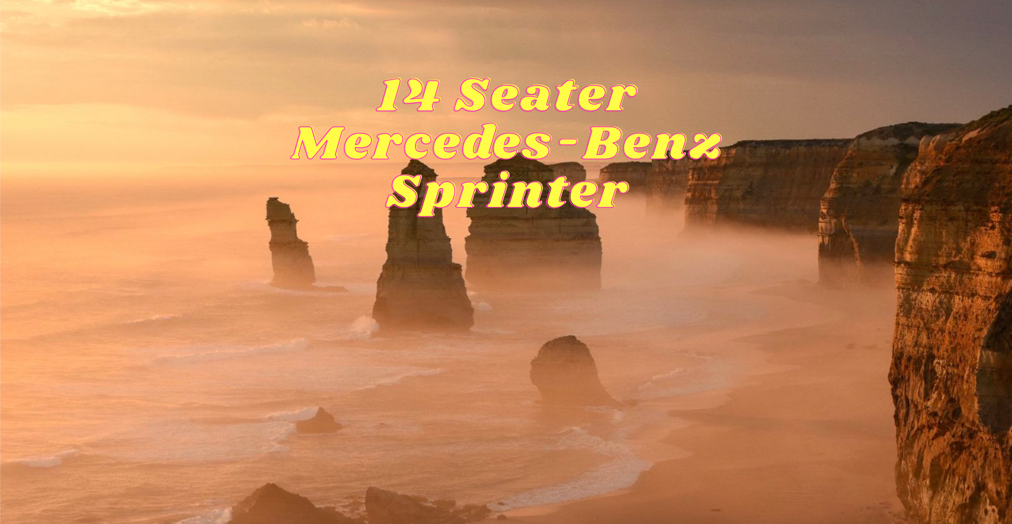 One Day Great Ocean Road & 12 Apostles Tour -14 seater Mercedes-Benz Sprinter