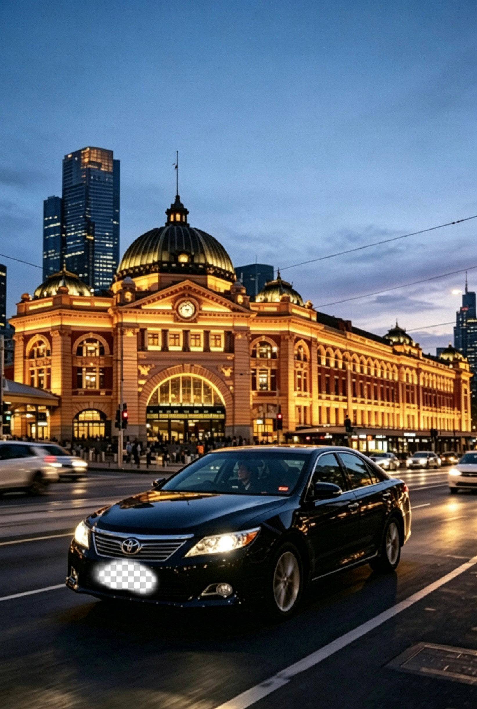 One Day Melbourne Charted Tour - 5 Seater Executive Sedan (Toyota Camry or similar)