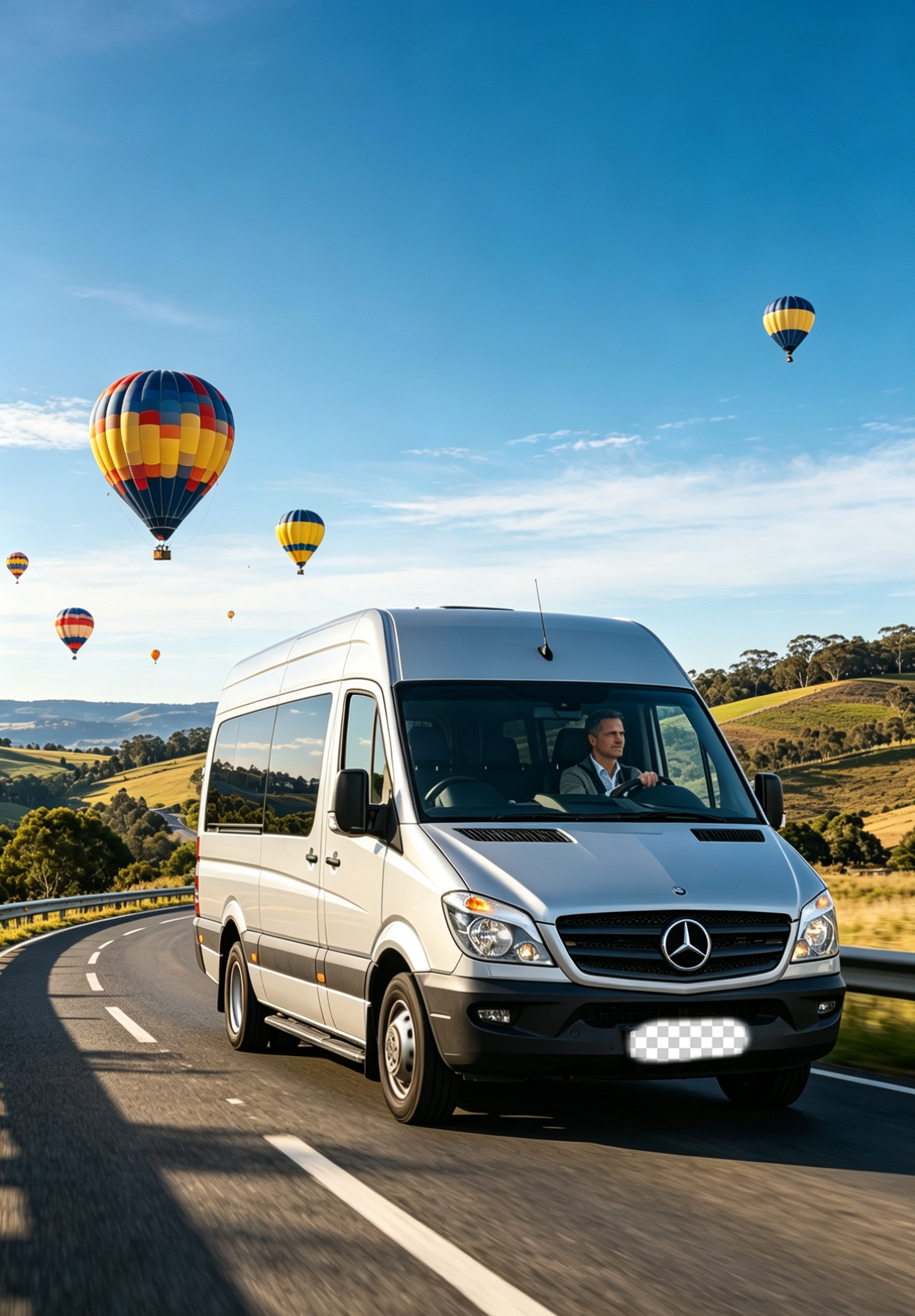 One Day Melbourne Charted Tour - 12 Seater Mercedes-Benz Sprinter