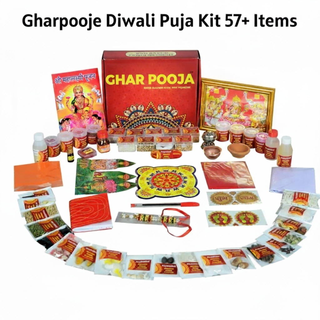Gharpooja Diwali Puja samagari Kit
