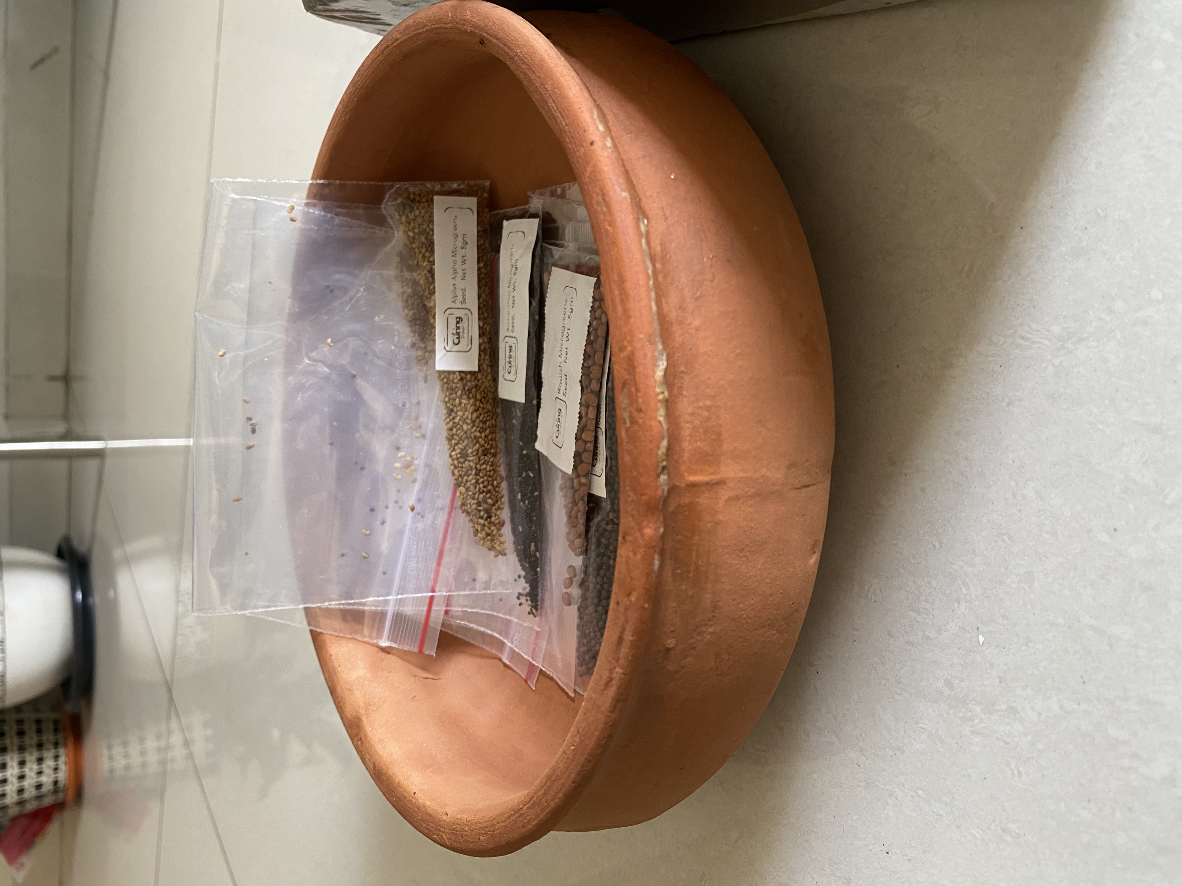 Earthen Microgreens Growing Kit