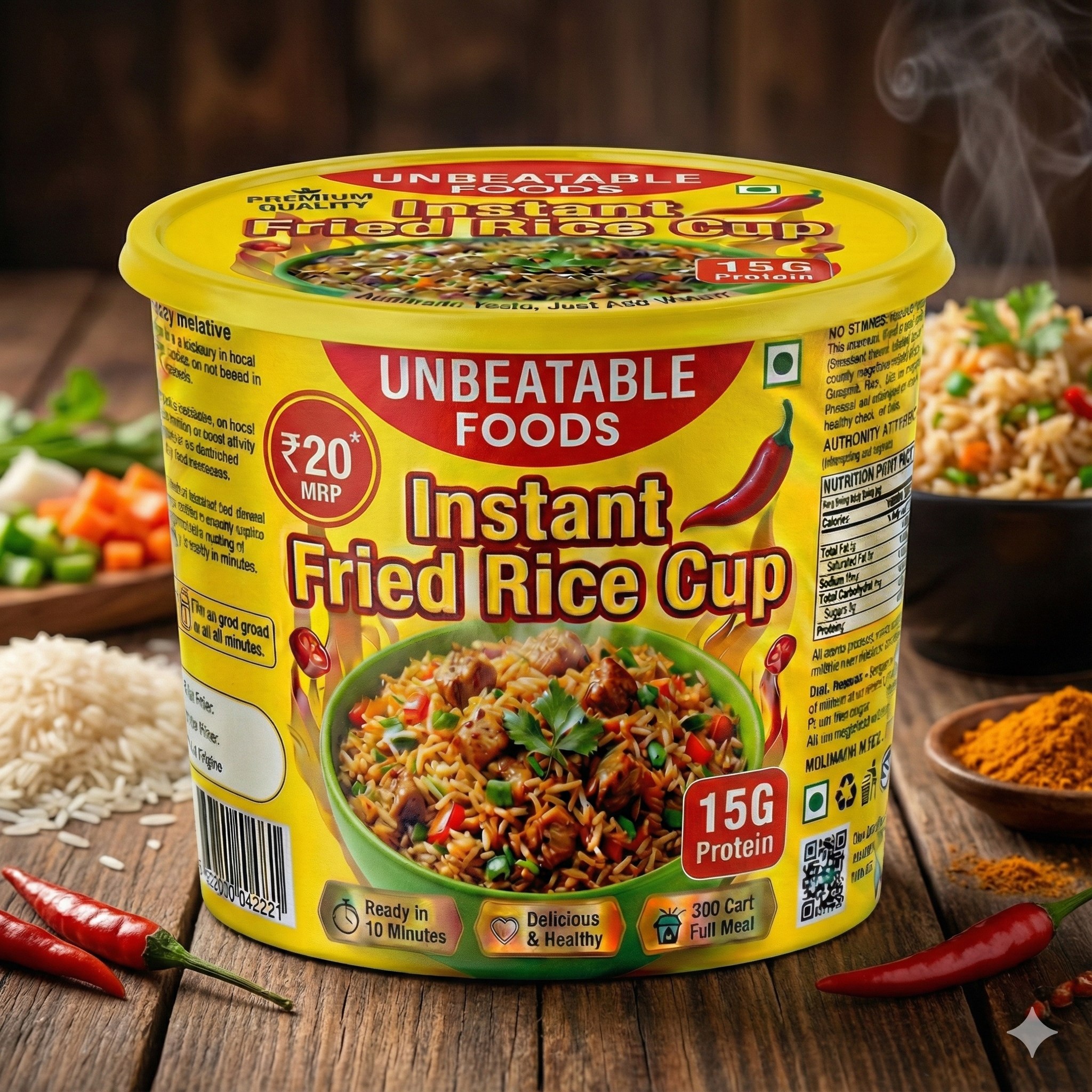 Instant Fried Rice Cup