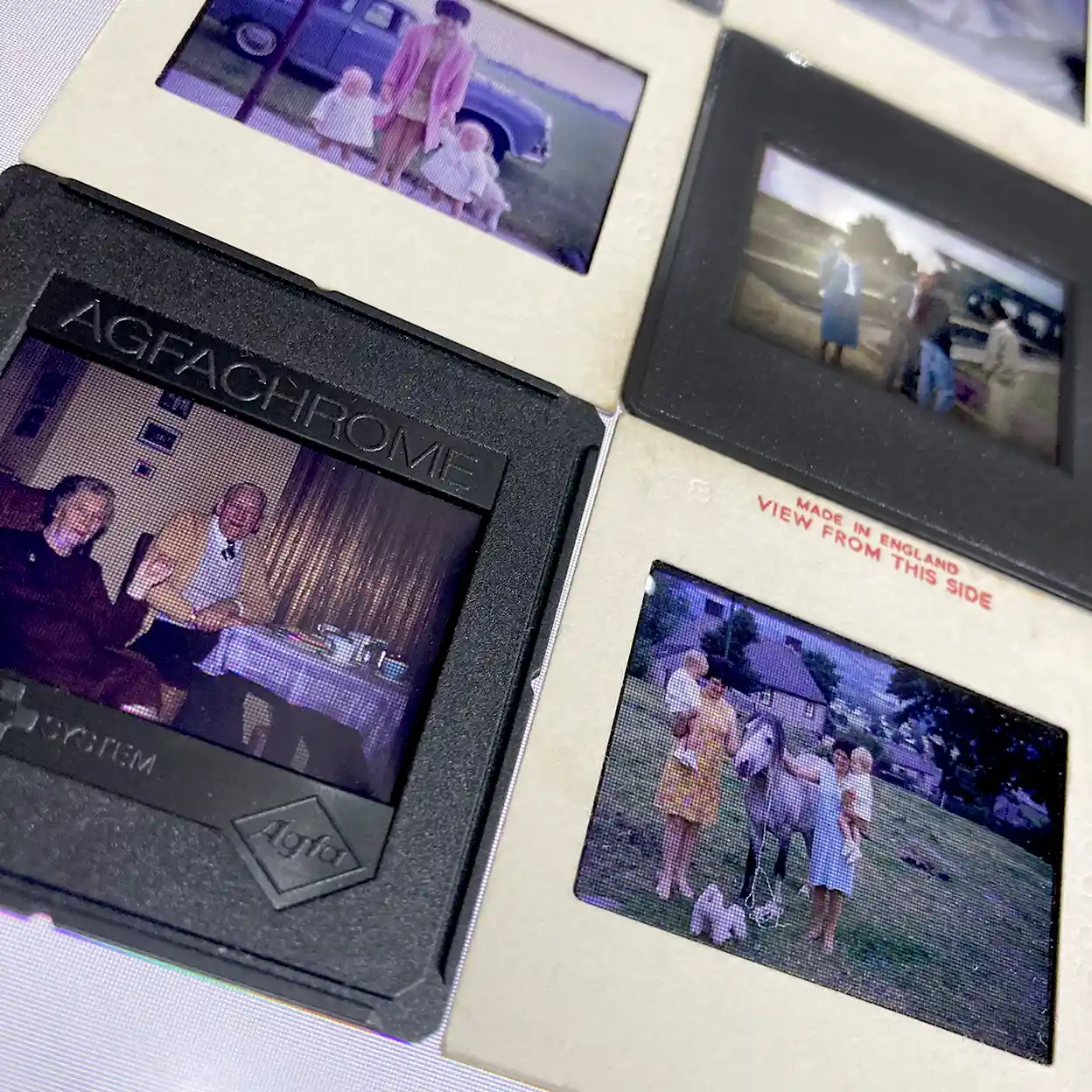 Scanning small prints and slides then printing at 6x4