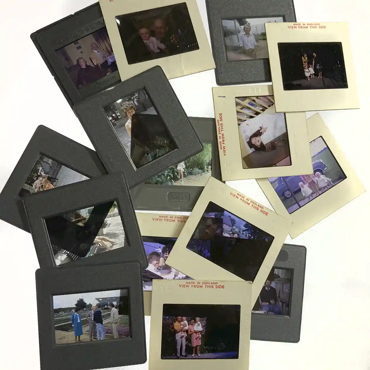 Scanning small prints and slides then printing at 6x4