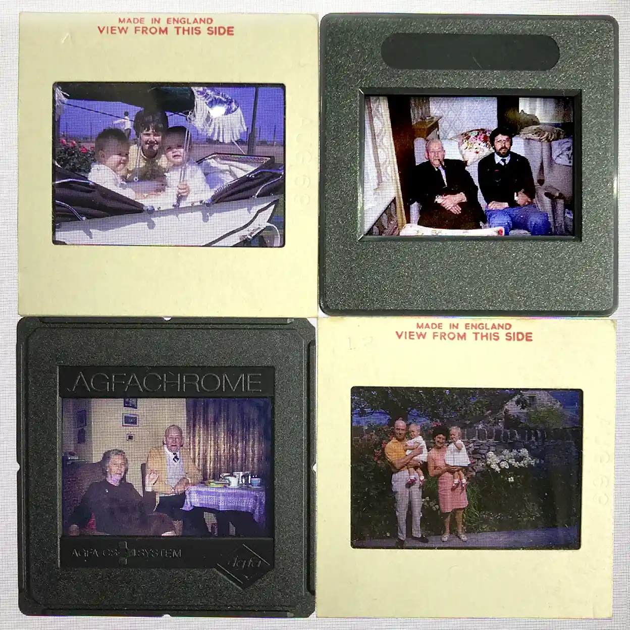 Scanning small prints and slides then printing at 6x4