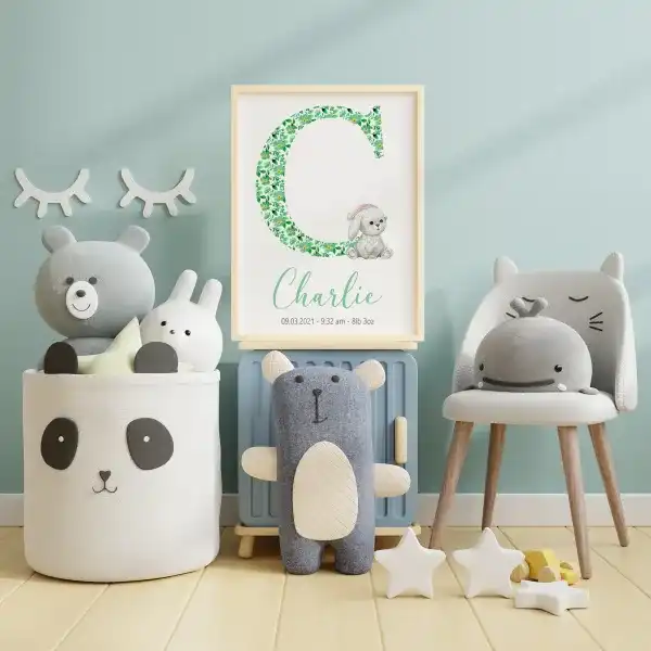 Personalised Nursery Wall Art