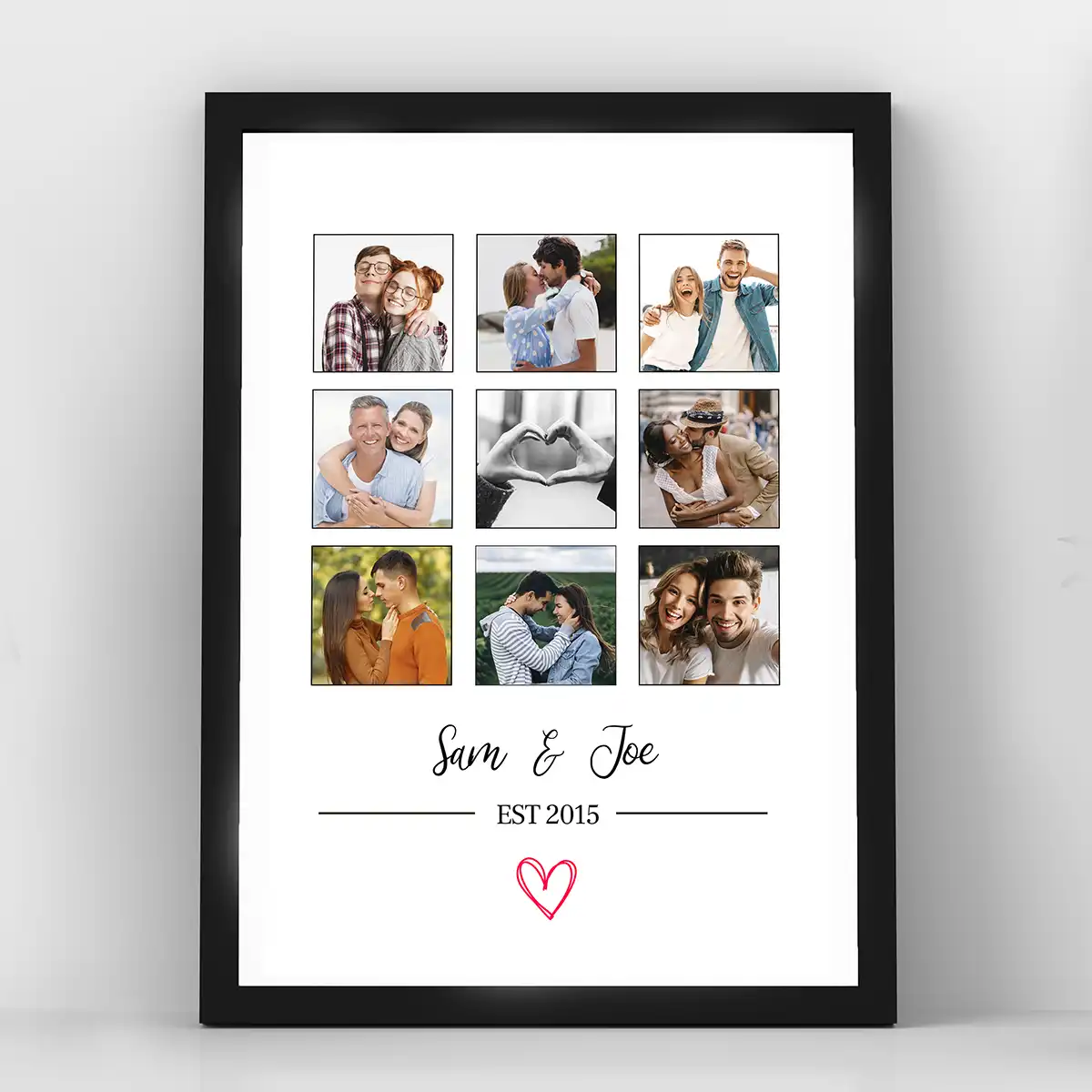 Personalized Photo Collage Frame