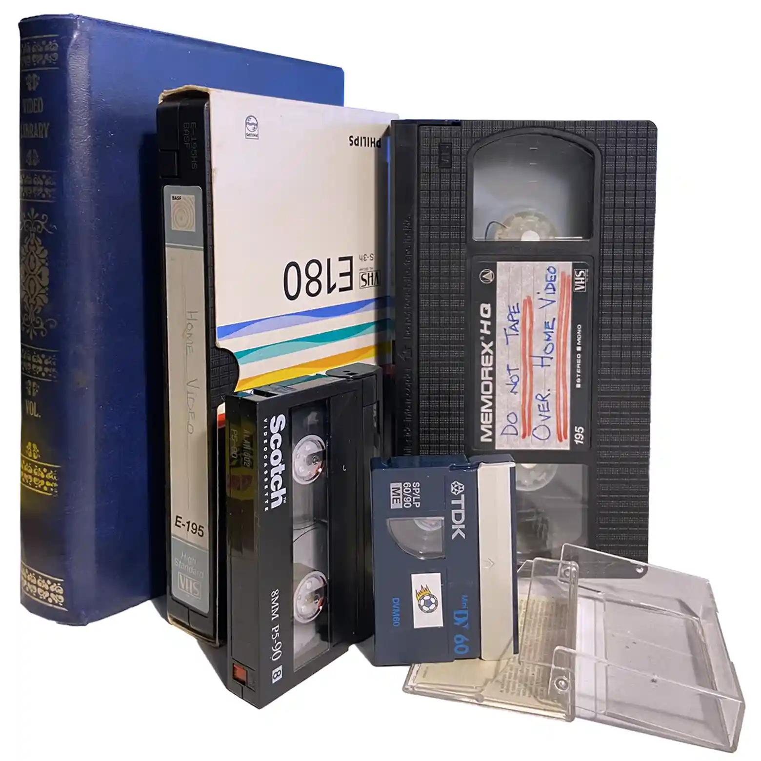 VHS, VHS-C, Hi-8, 8mm, Camcorder and Cassette Tape Conversion Service