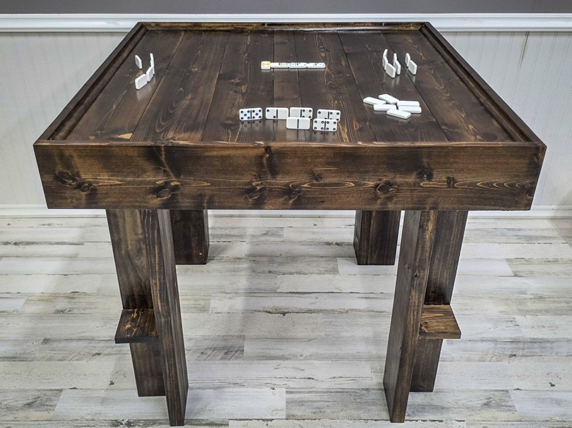 Wooden Domino Table
