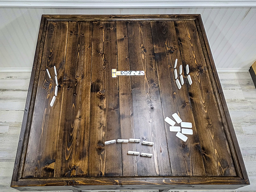 Wooden Domino Table