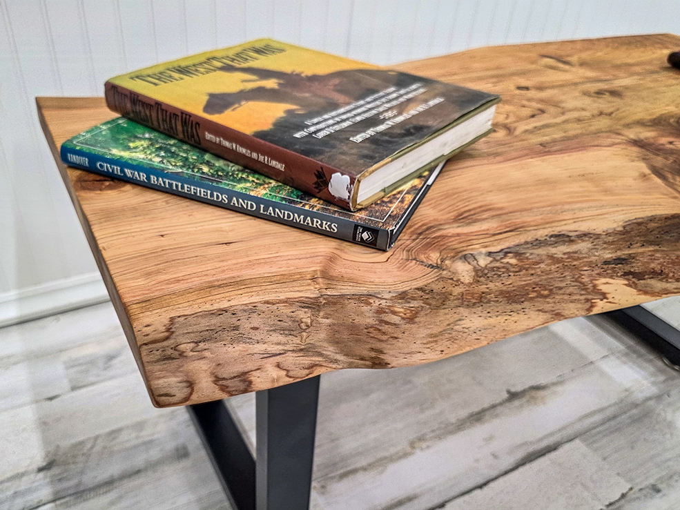 Live Edge Deodar Cedar Coffee Table #2