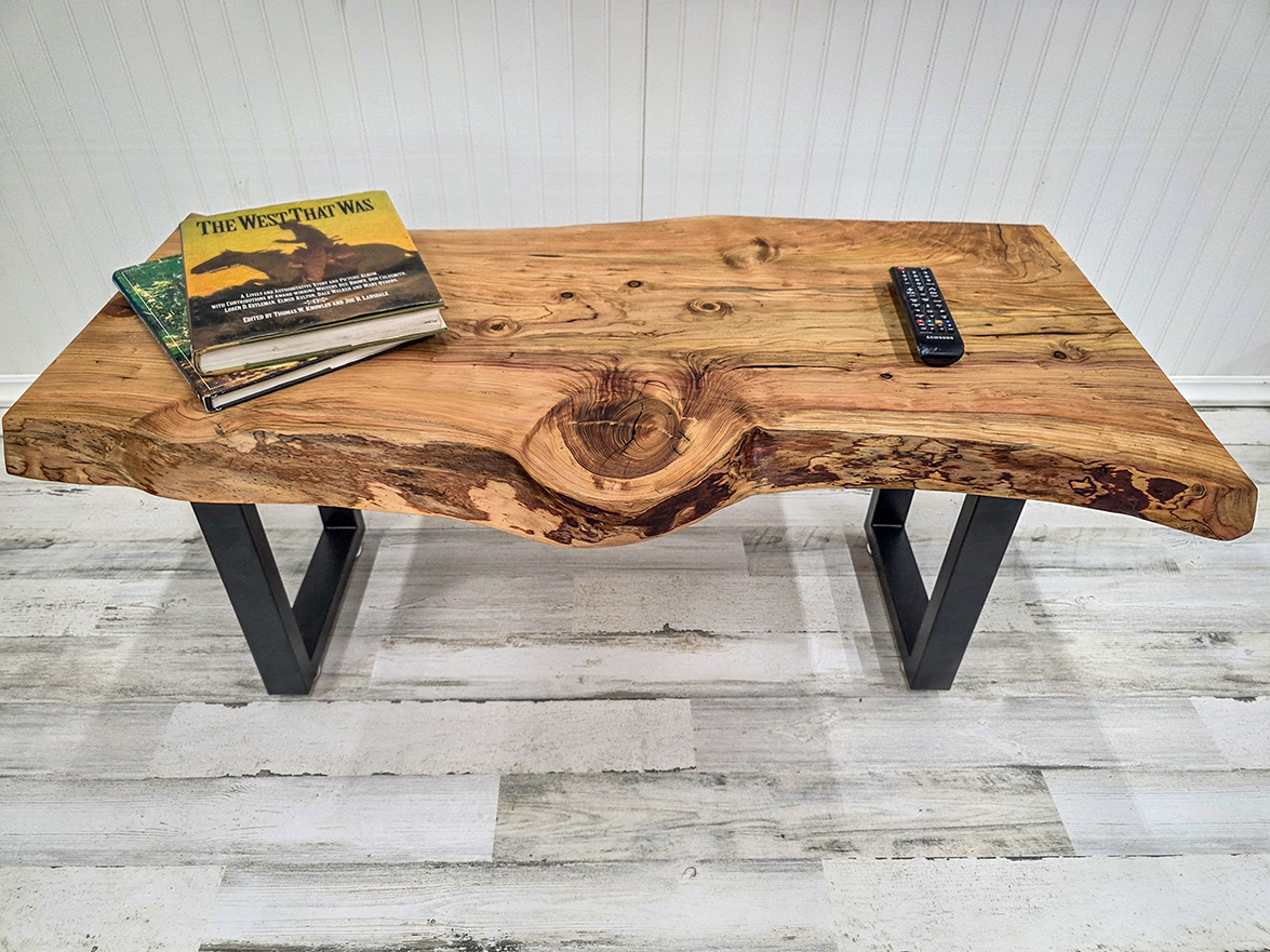 Live Edge Deodar Cedar Coffee Table #2