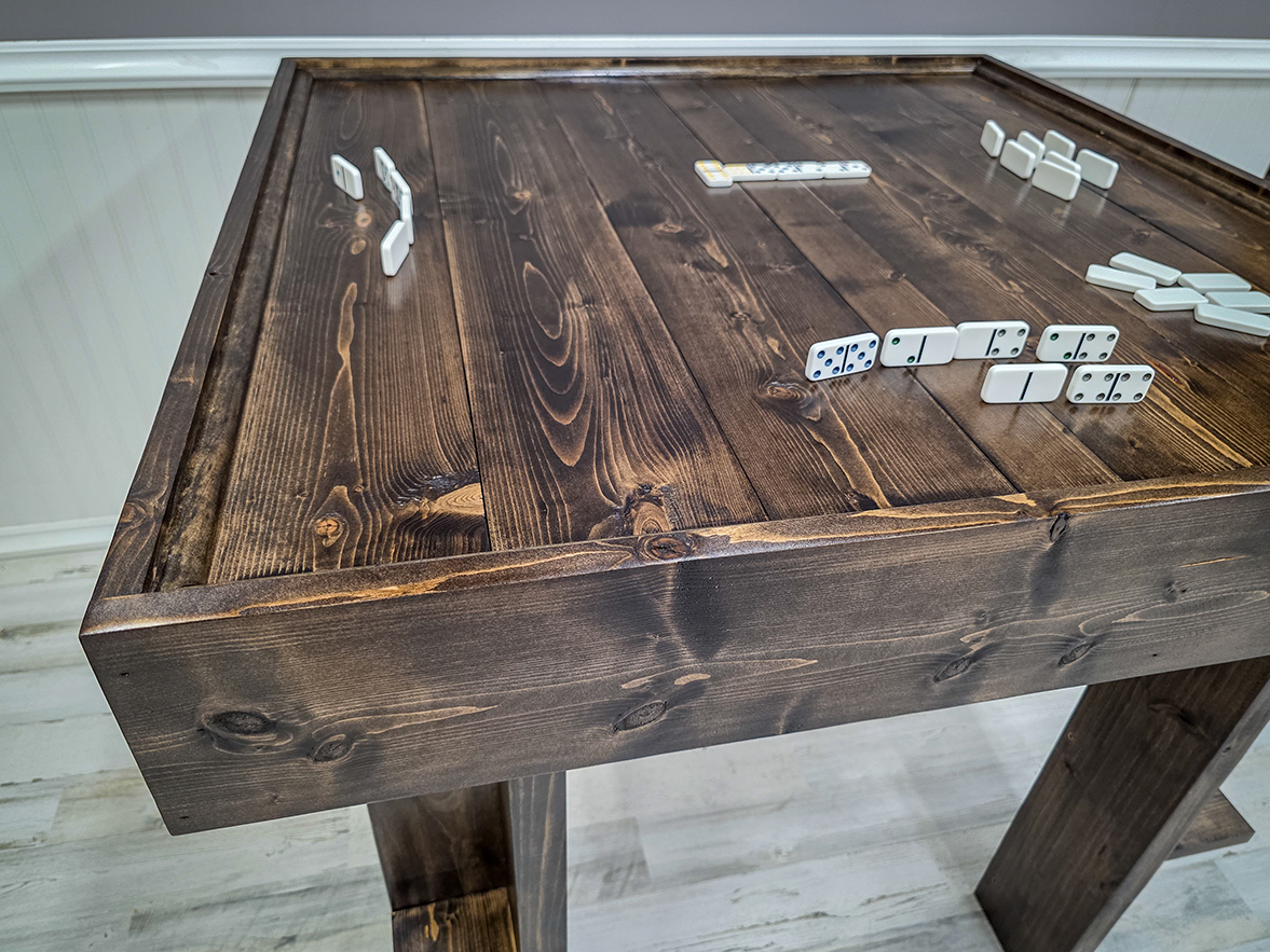 Wooden Domino Table