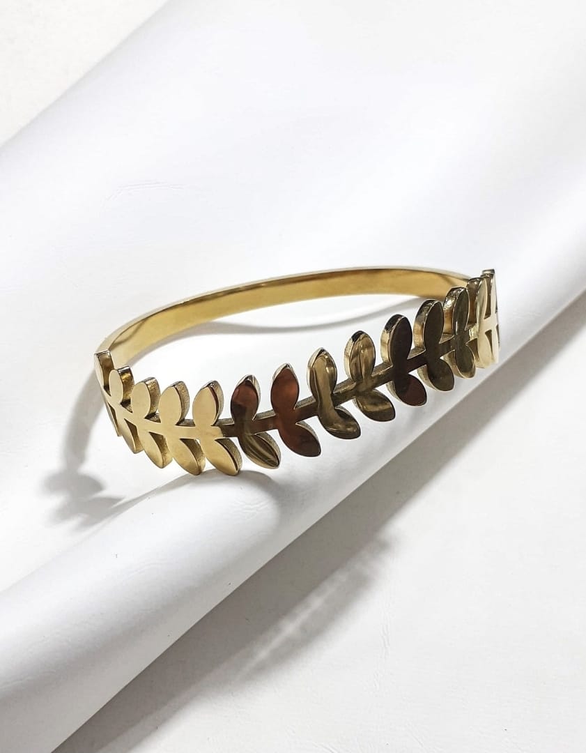 Gold Leaf Bracelet