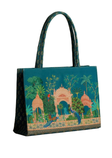 Elegant Palace Garden Tote Bag