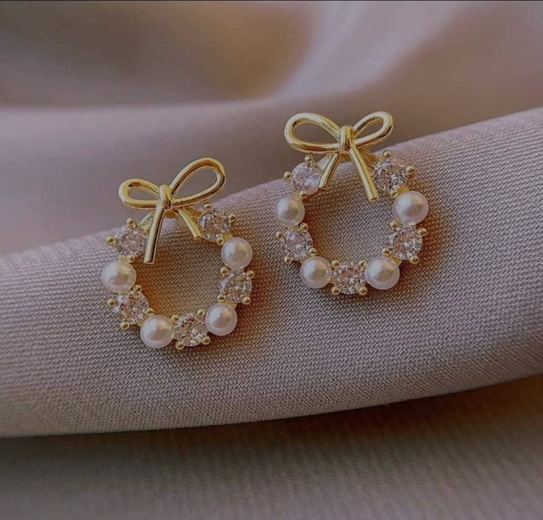 Pearl Bow Tops