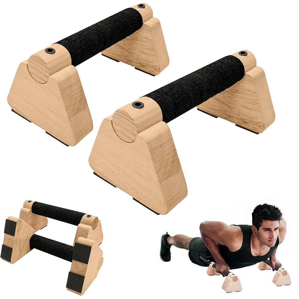 Wooden Push Up Bars