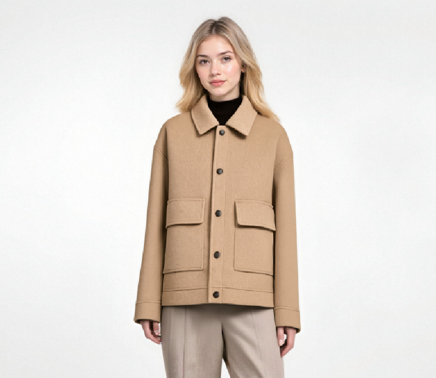 Camel Wool Jacket