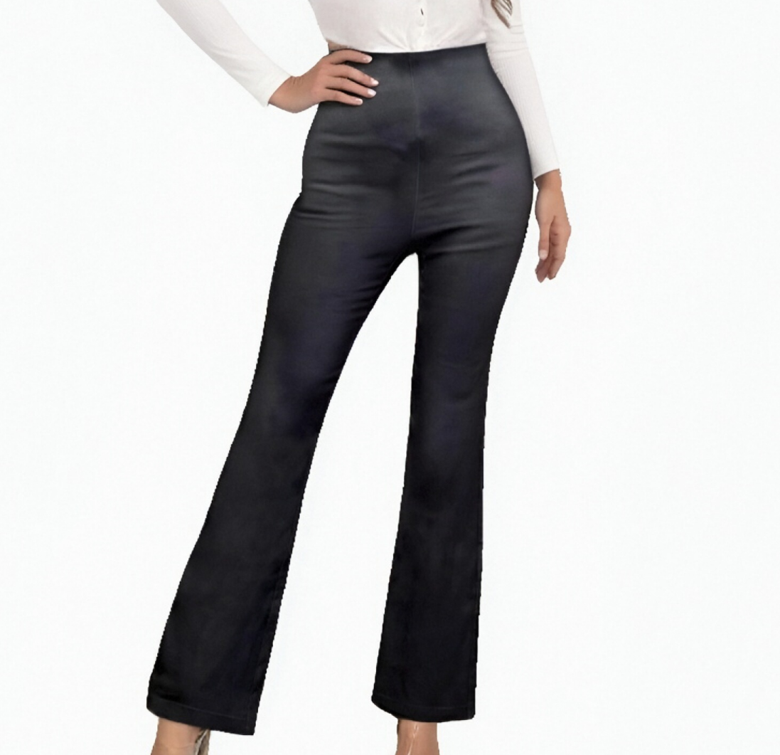 High-waisted Flared Jeans