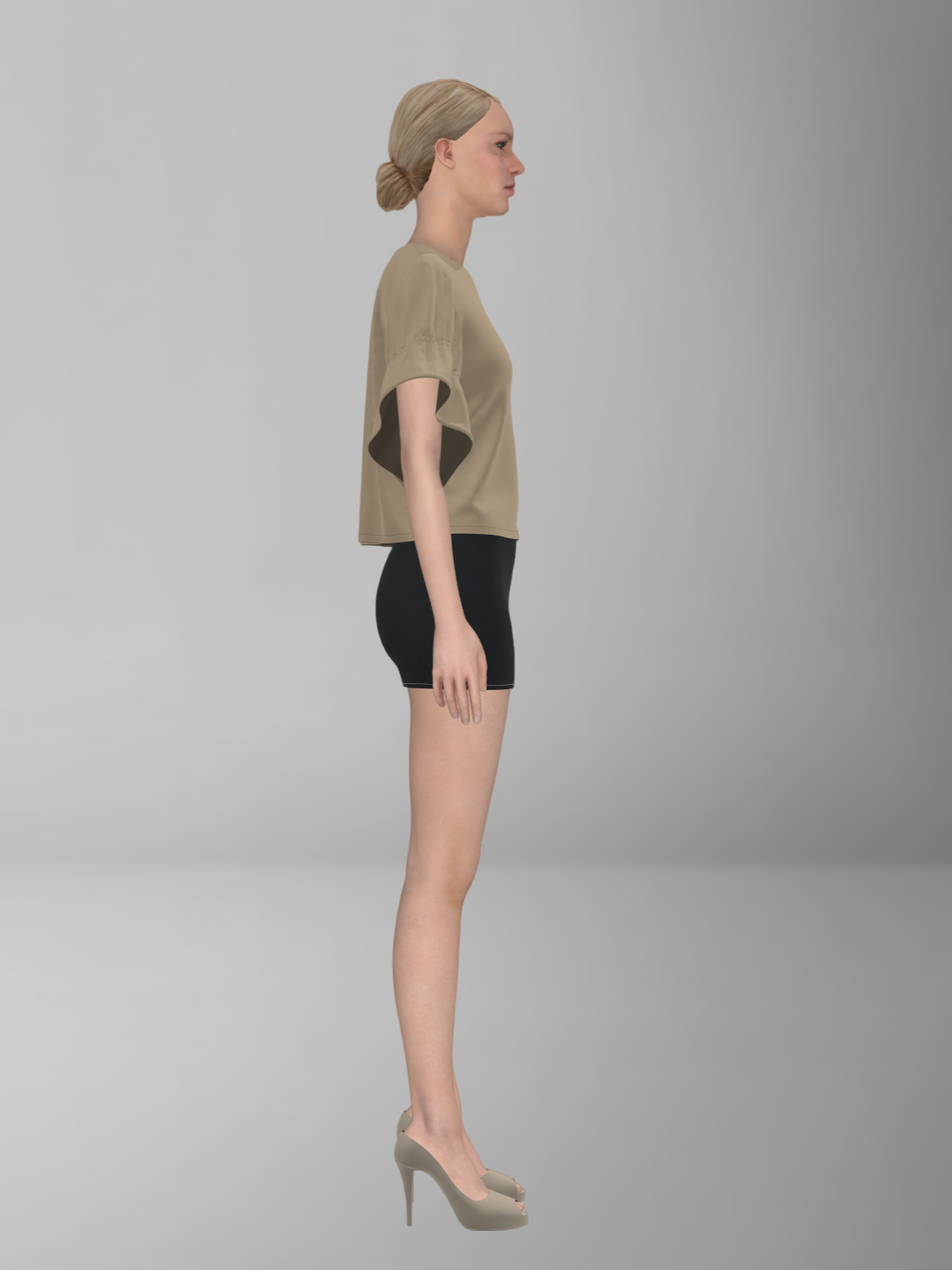 Dolman Sleeve   Crop Top