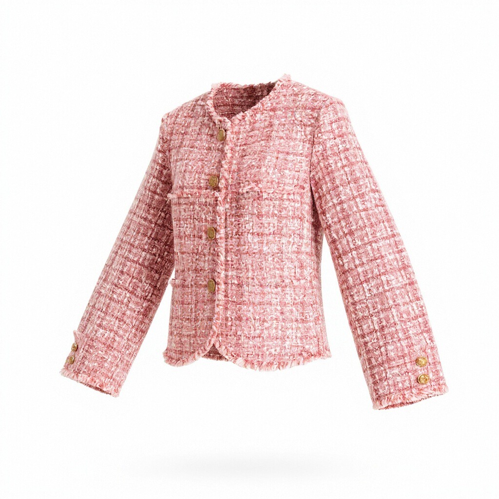 Pink Tweed Jacket