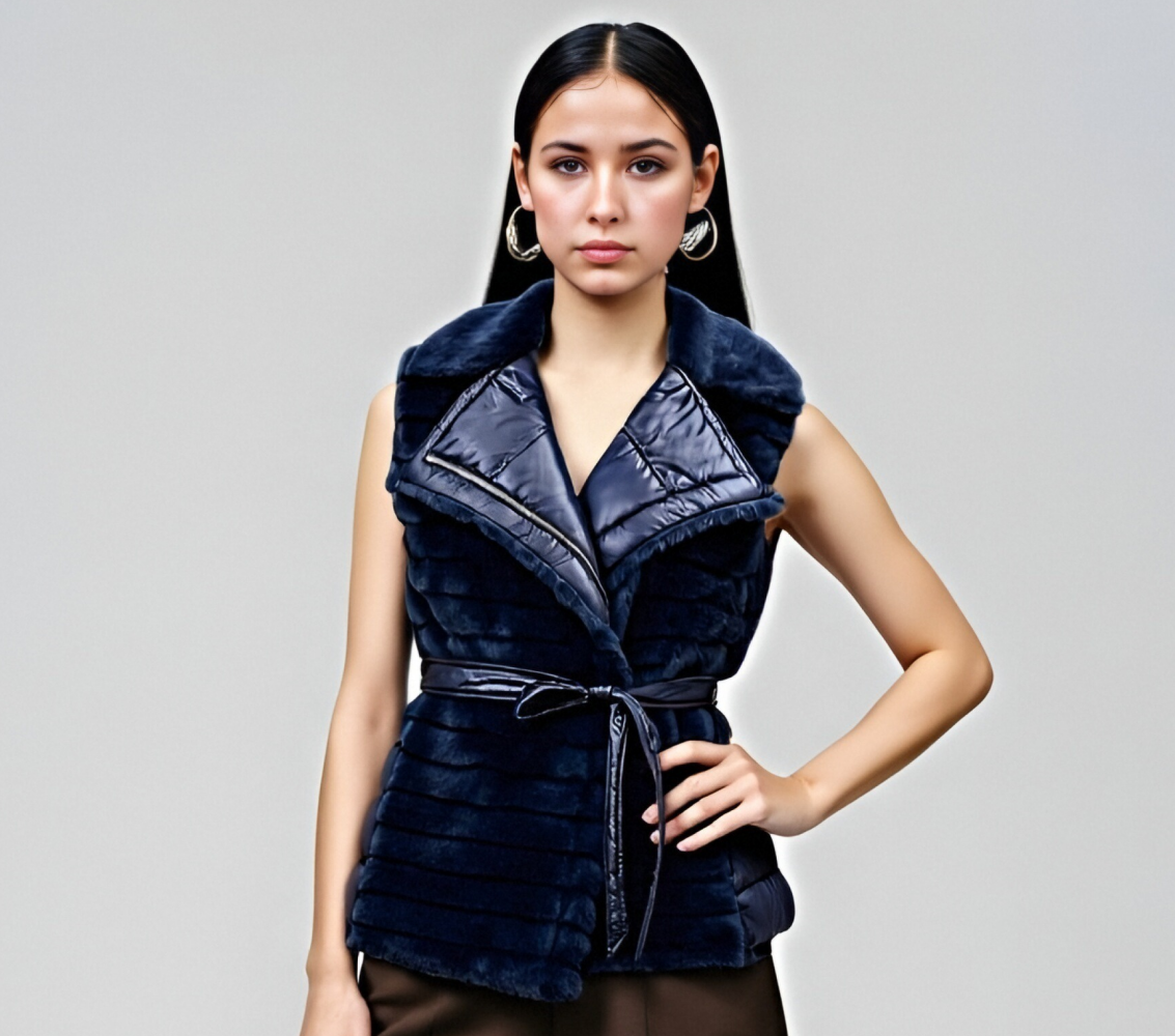 Women's sleeveless padded vest