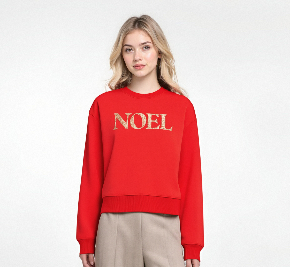 Noel Red Christmas Sweatshirt