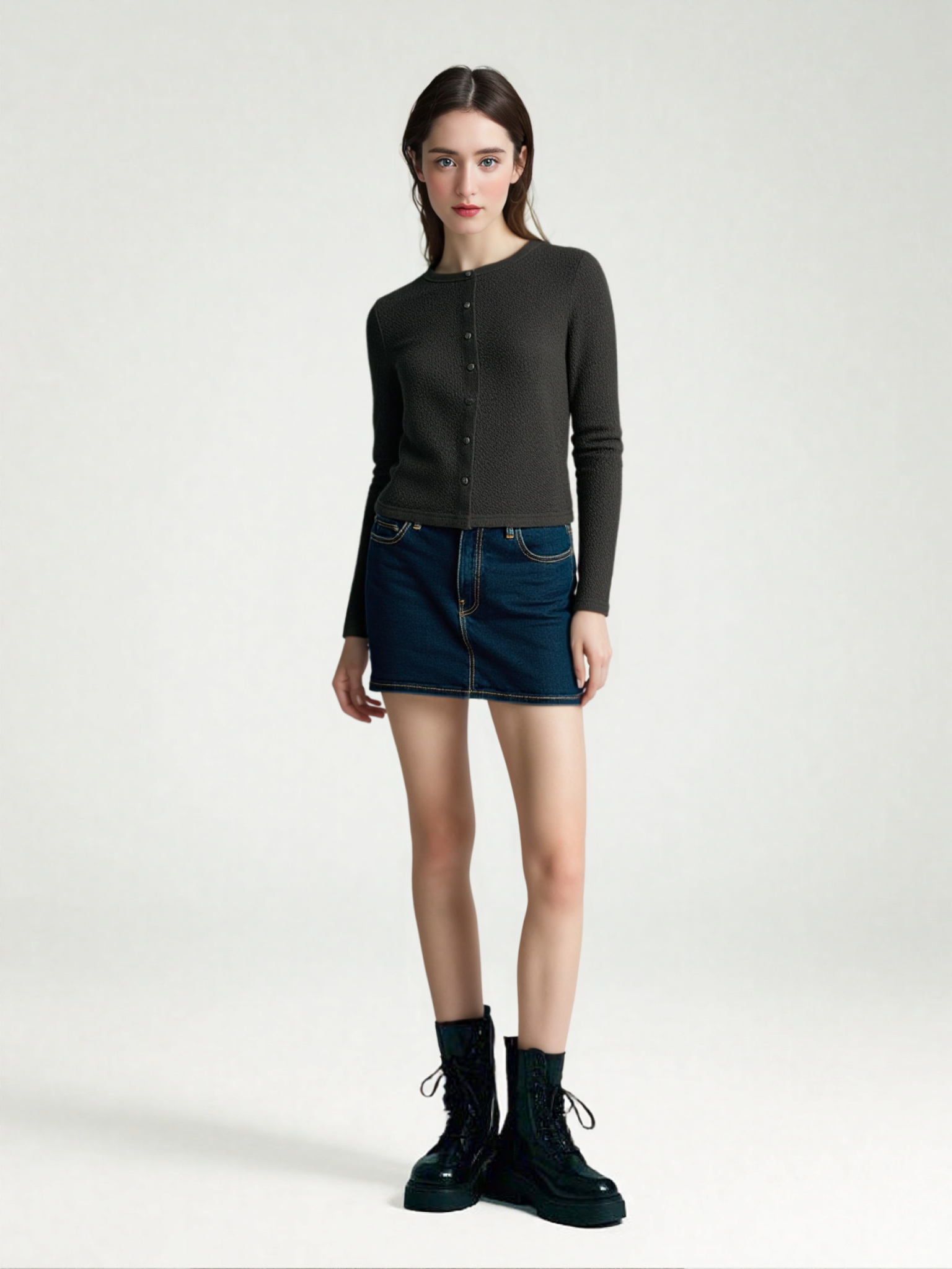 Women's Black Cardigan