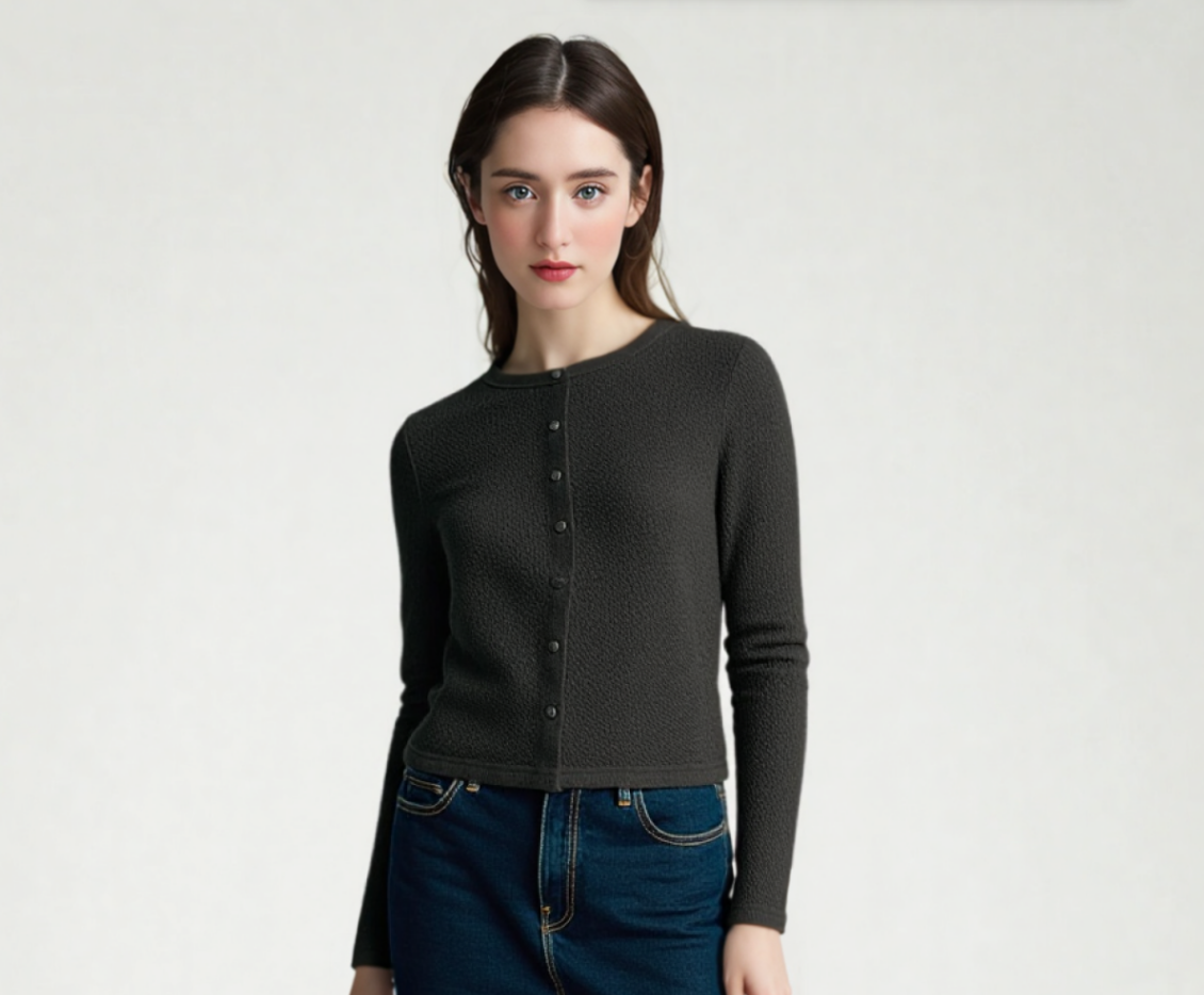 Women's Black Cardigan