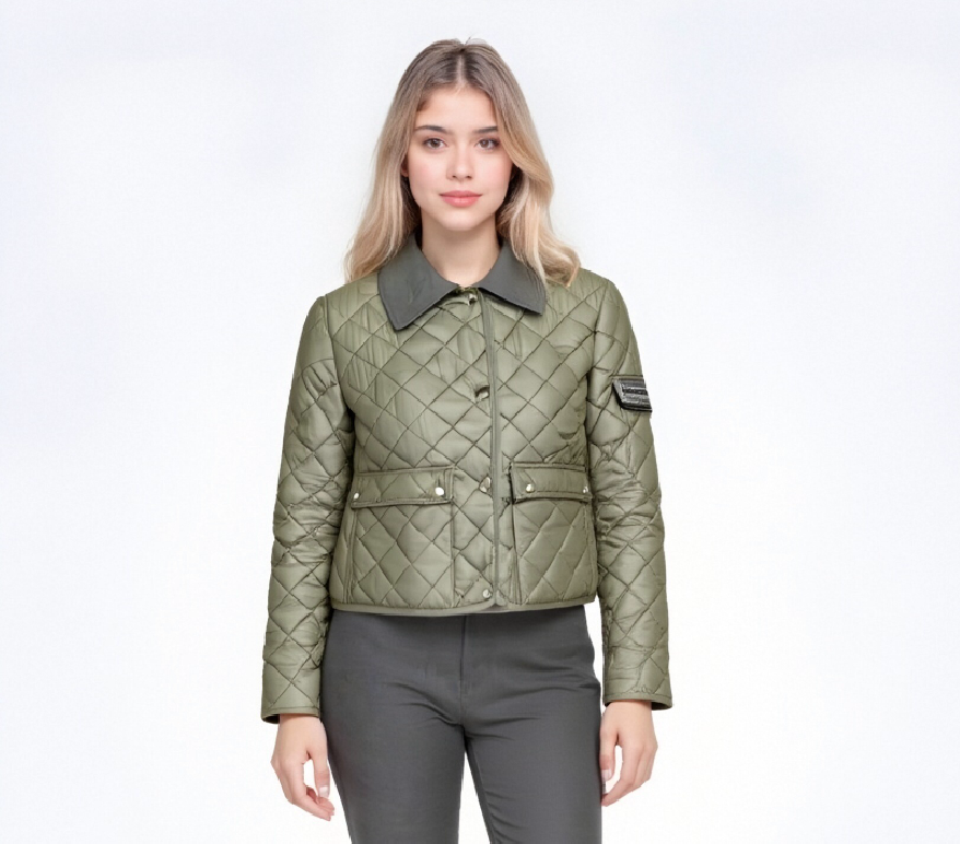 Quilted Khaki Jacket