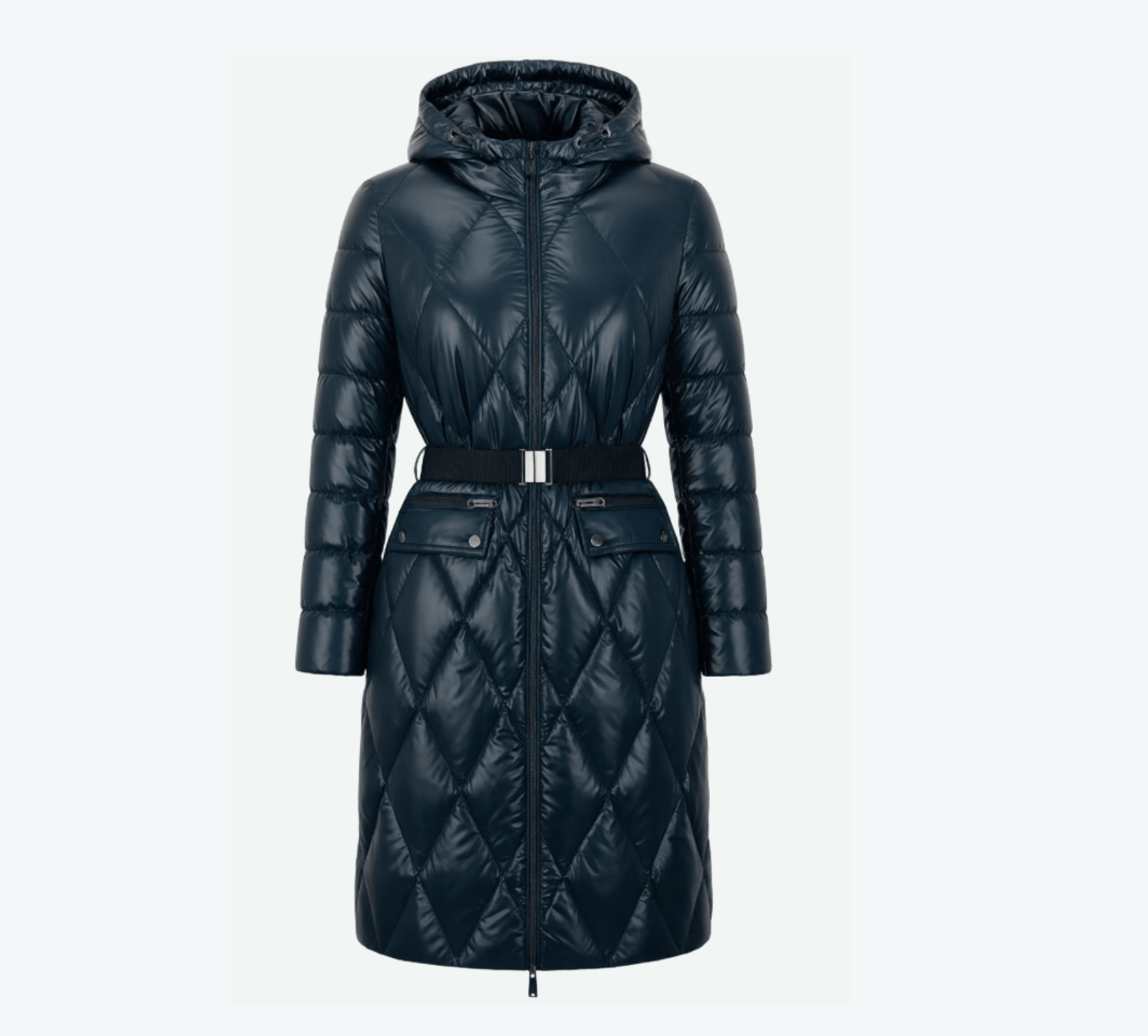 Women's Quilted Long Puffer Coat