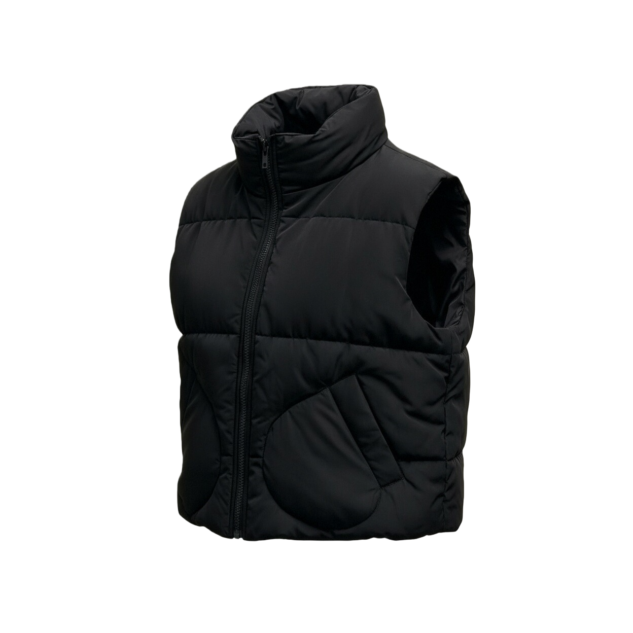 Black Padded Vest