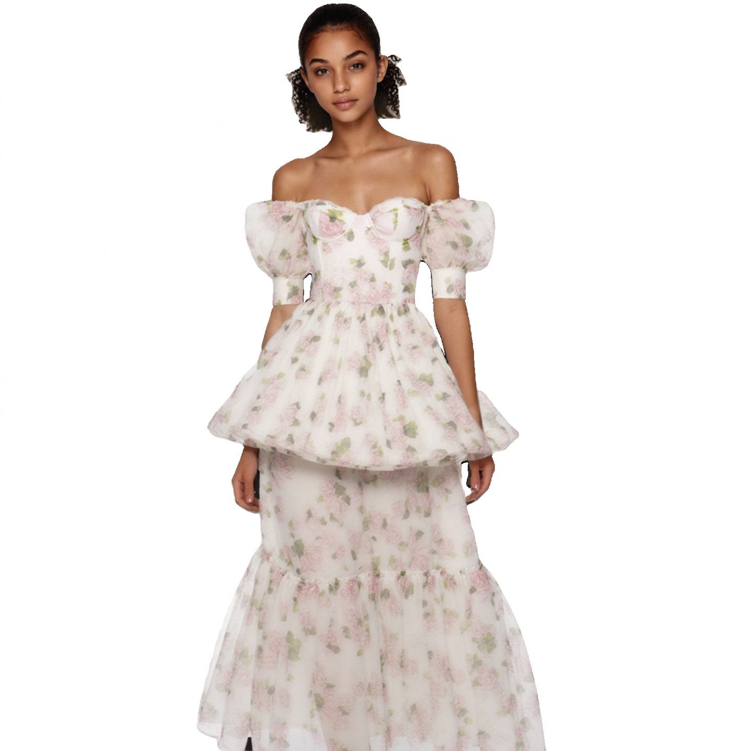 Floral Print Maxi Dress