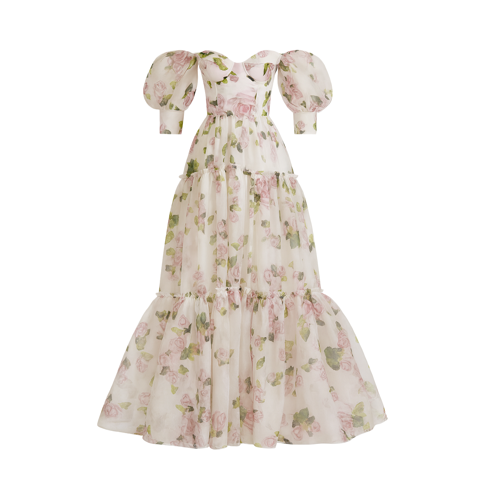 Floral Print Maxi Dress