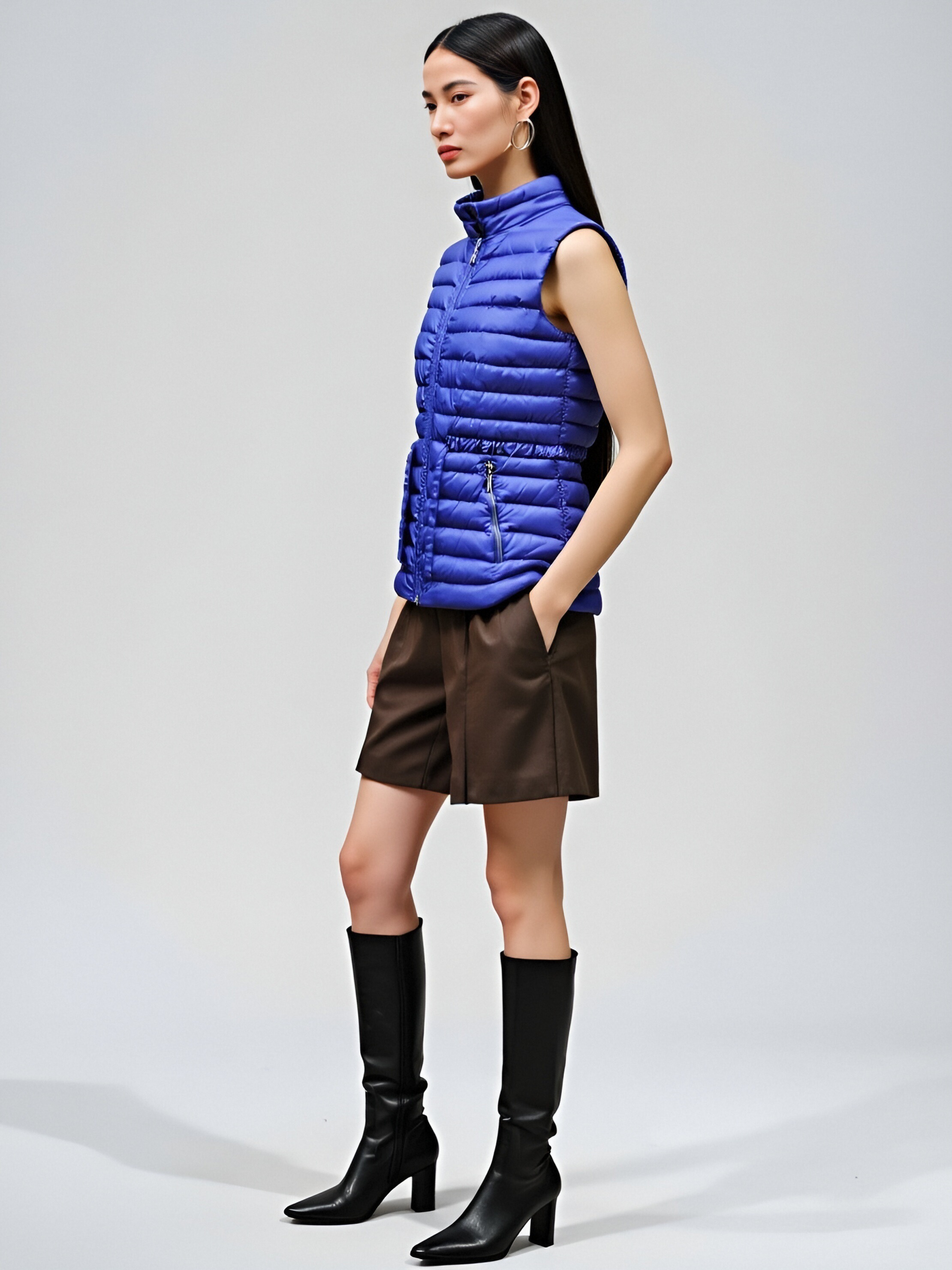 Blue Padded Vest