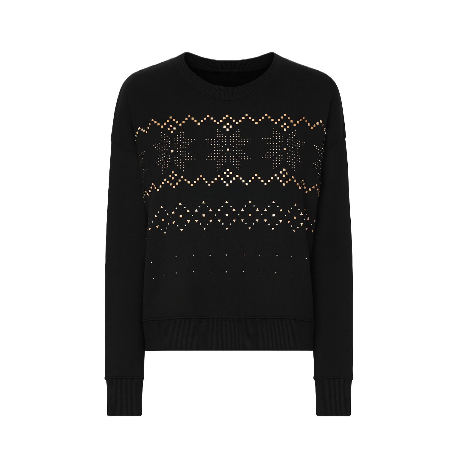 Black Studded Sweater