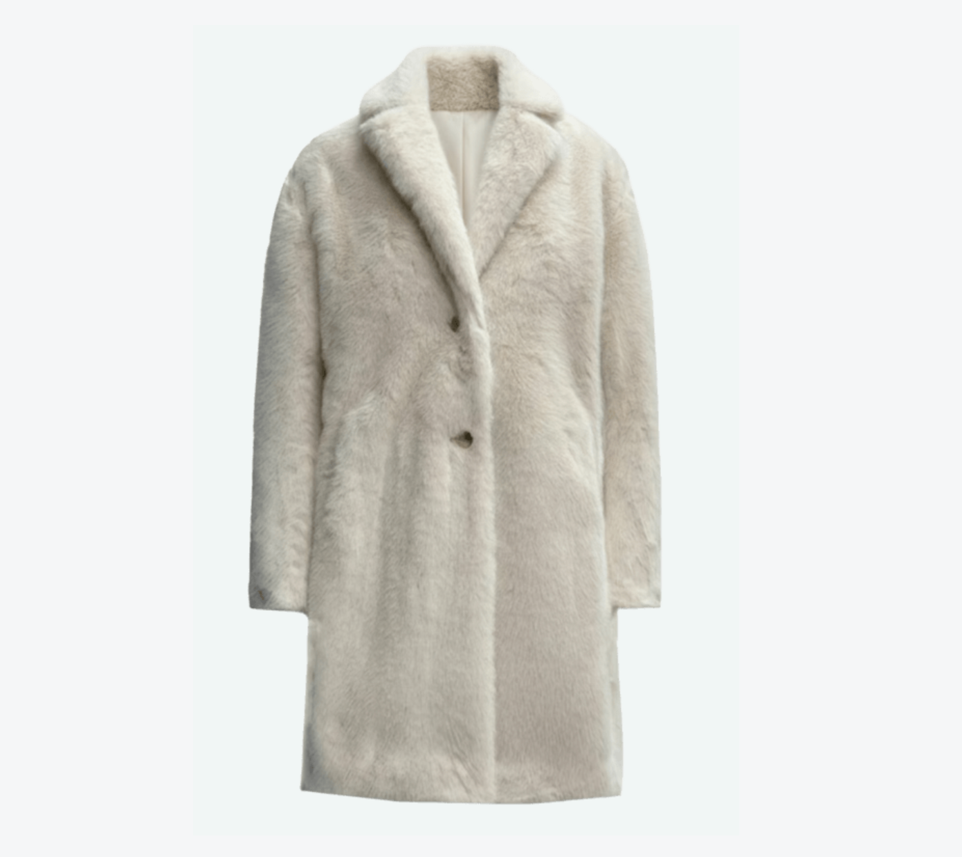 Elegant Faux Fur Coat