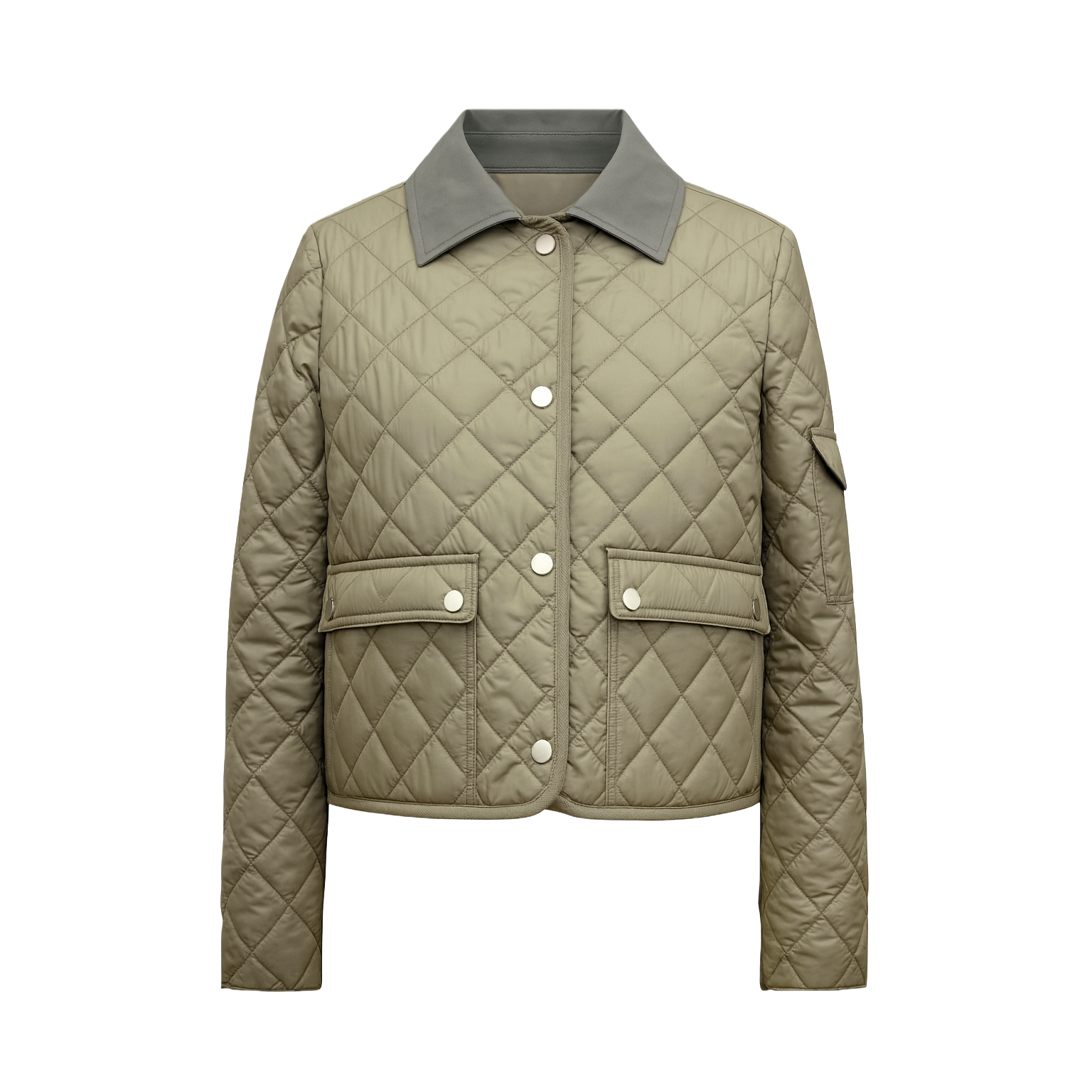 Quilted Khaki Jacket