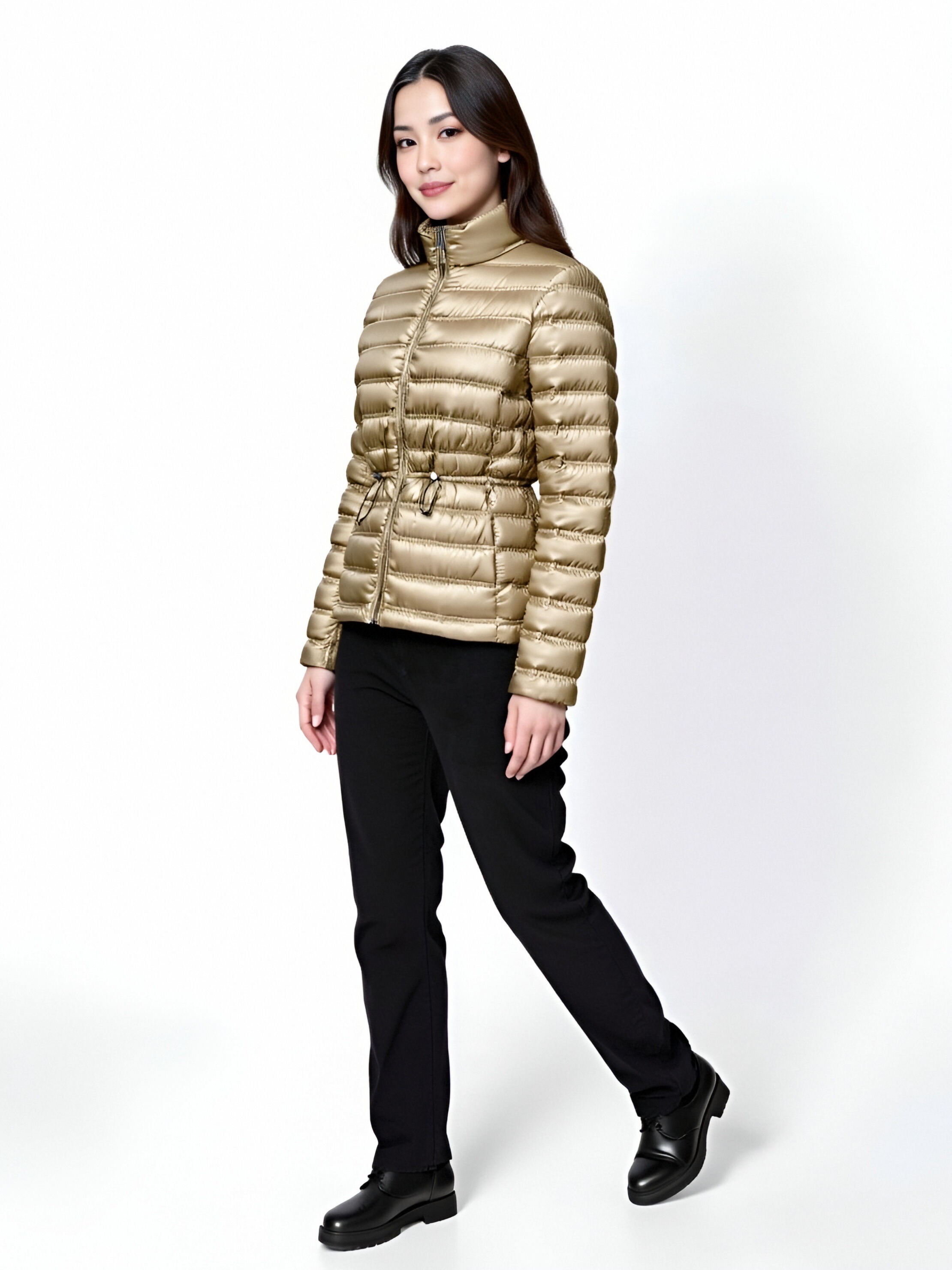Golden Puffer Jacket