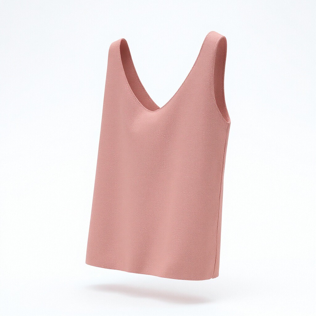 Pink Sleeveless Top