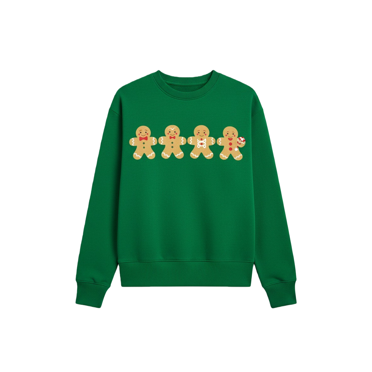 Green Gingerbread Sweater