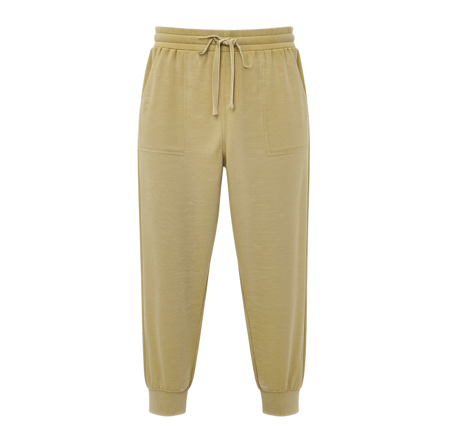 Casual Beige Jogger Pants