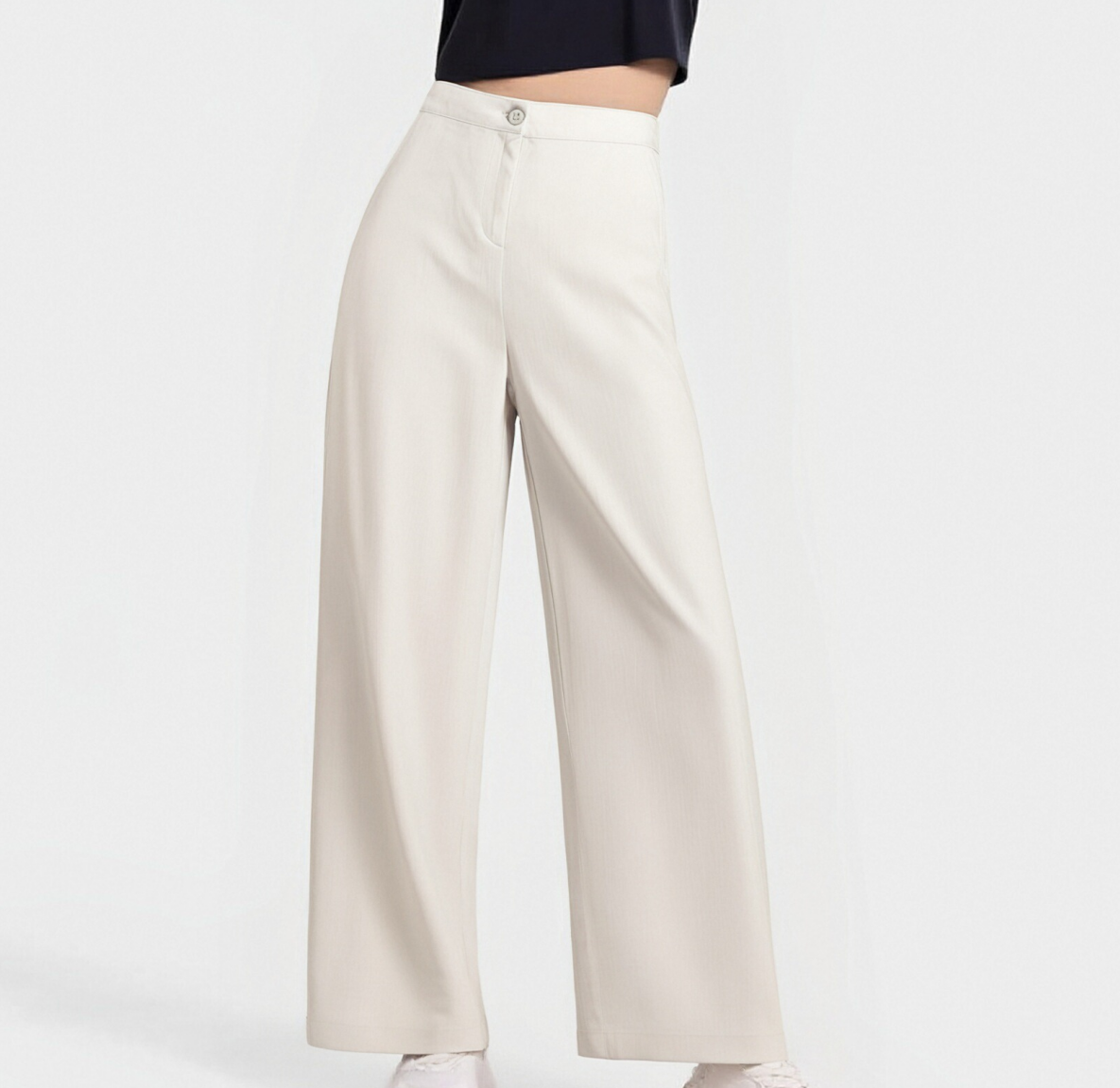 Women's Linen Wide-Leg Pants