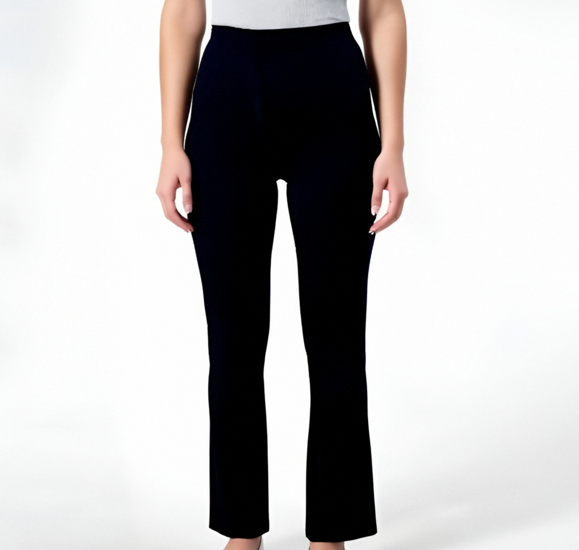 Black High-Waisted Pants