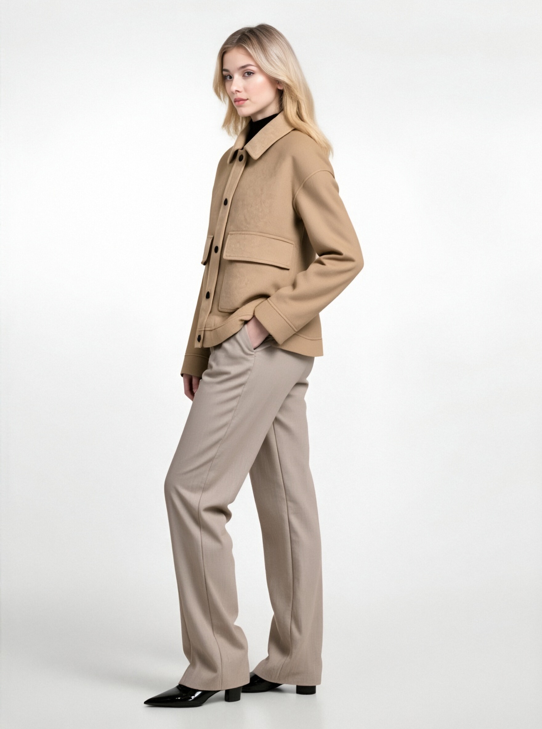 Camel Wool Jacket