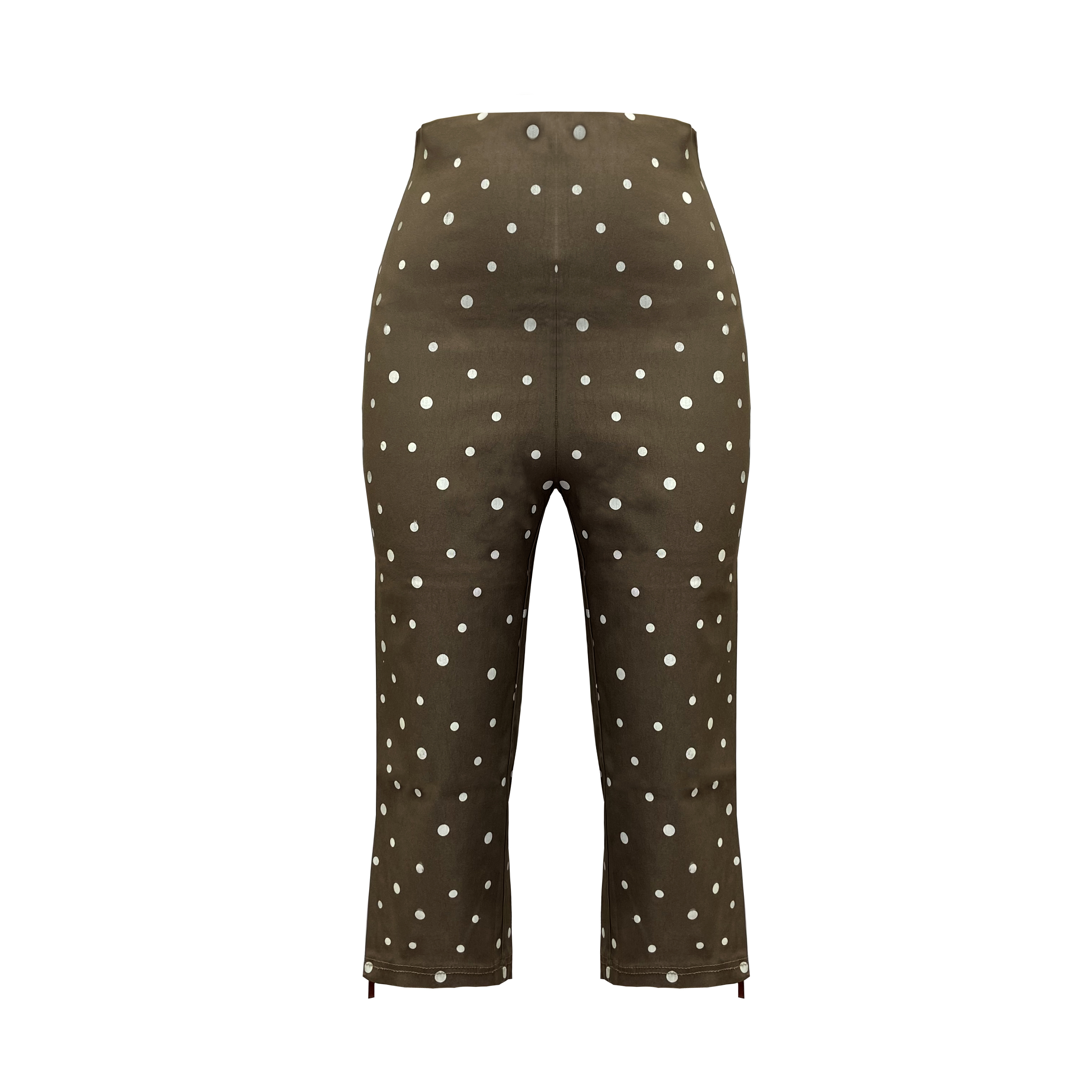 Brown Polka Dot Pants