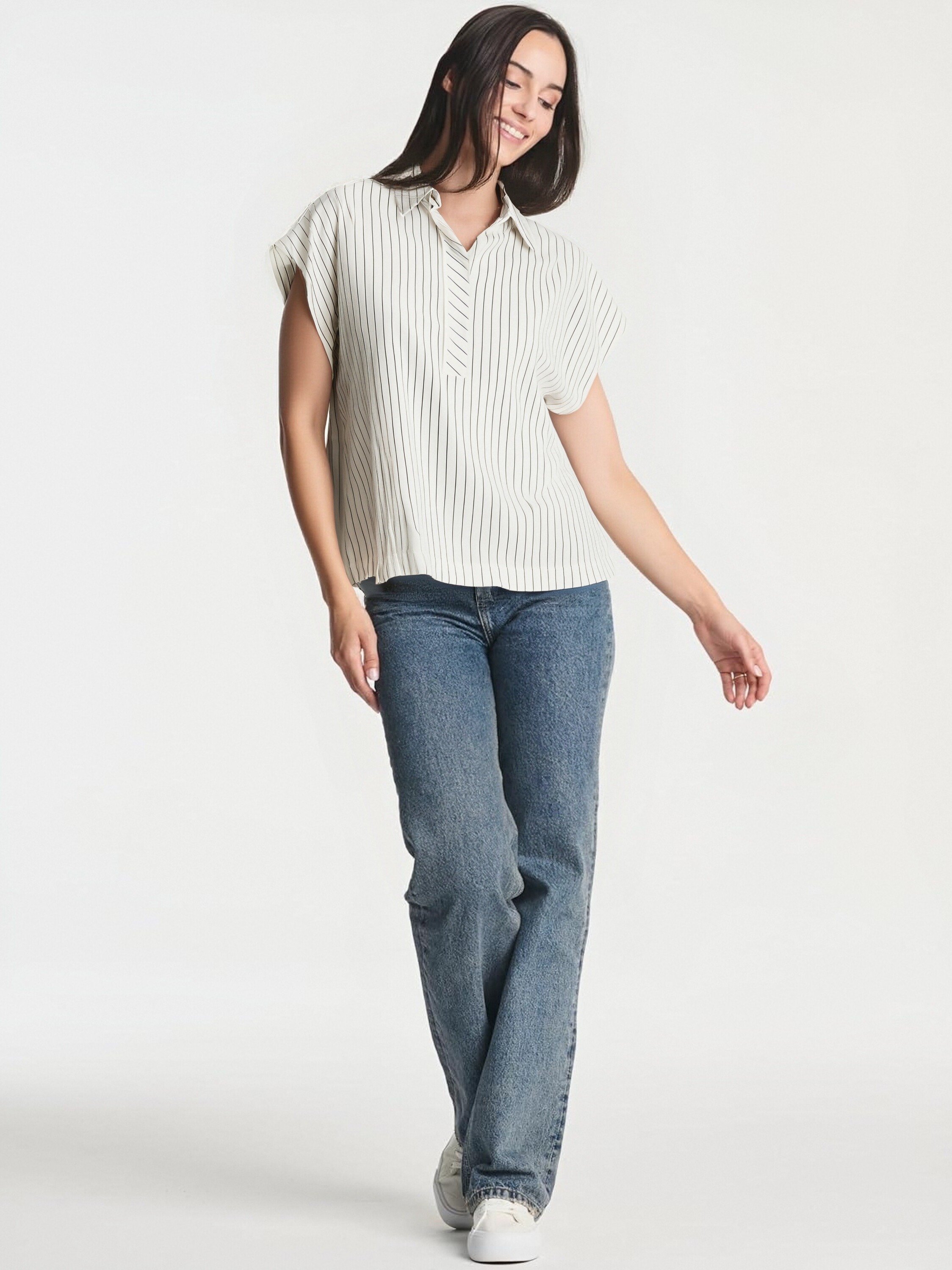 Striped Short Sleeve Shirt